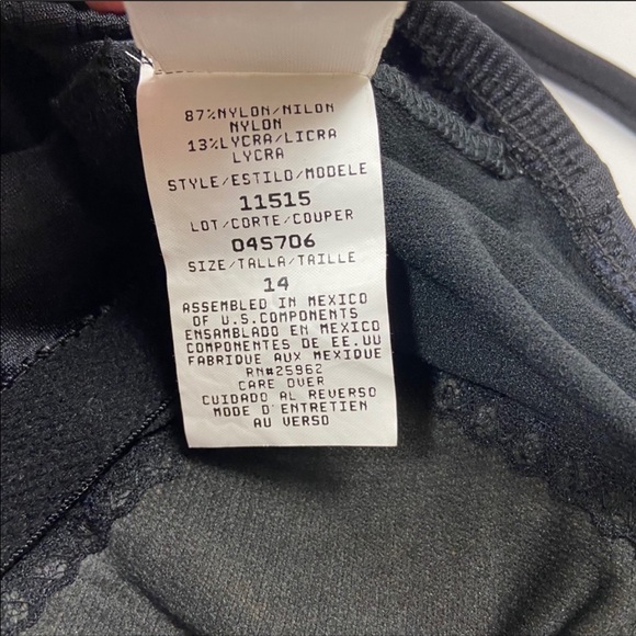 Sirena Polka Dot Skirted One Piece Bathing Suit 14 - Picture 6 of 7